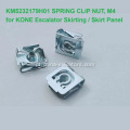 KM5232179H01 M4 PORCA DE CLIP DE MOLA para escadas rolantes KONE